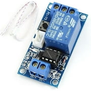 HiLetgo 5V 1 Channel Self Locking Bistable One Button Start/Stop Self-Locking Relay Module Relay Switch for MCU Control
