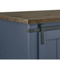 thumbnail image 6 of FESTIVO 32" Compact TV Stand for 40" TVs w/ Barn Door Design - Navy, 6 of 6