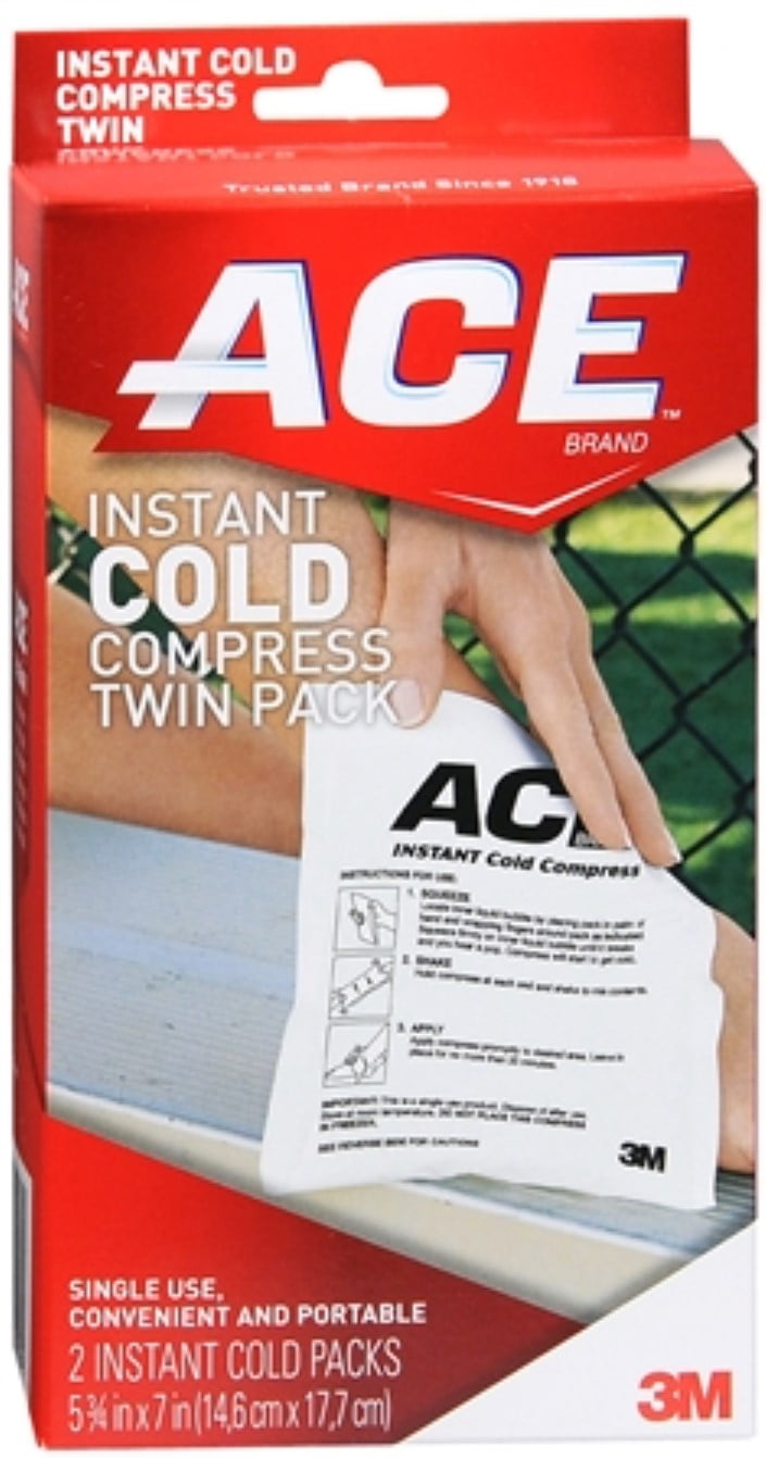 ACE Instant Cold Compress, Twin Pack