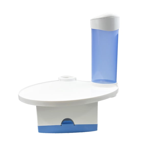 Bandeja para de sillón dental Accesorio dental eficiente Colocación de unidades adicionales Oral con cilindro azul