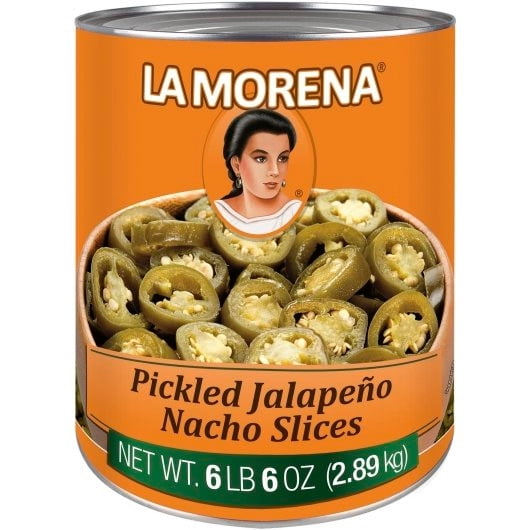 (Price/Case)La Morena Nacho Sliced Jalapeno 6-108 Fluid Ounce
