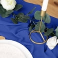 thumbnail image 2 of Koyal Wholesale Chiffon Table Runner 180-Inches Long,  Royal Blue Wedding Runners, Holiday Table Runners, 2 of 5