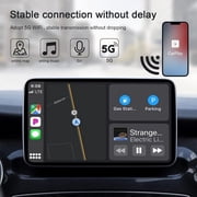 Wireless CarPlay Adapter 2024 Upgraded, Converts Factory Wired CarPlay to Wireless, Plug and Play Car Play Wireless Adapter Dongle, Compatible with iPhone Multi-User Seamless Connection, White