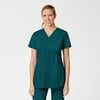 WonderWink WonderWORK Maternity Mock Wrap Top Scrub Top