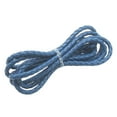 thumbnail image 1 of Qarigey Brazalete de de cordón trenzado de cuero, joyería DIY, cuerda de cuerda, artesanías caseras, reemplazo de búsqueda de arte Ropa, zapatos y accesorios Miscelánea Azul oscuro Qarigey AP015602-06, 1 of 6
