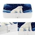 thumbnail image 4 of Polar Bear PU Leather Jewelry Box Organizer with Removable Compartment - Portable Decorative Jewelry Boxes, 4 of 6