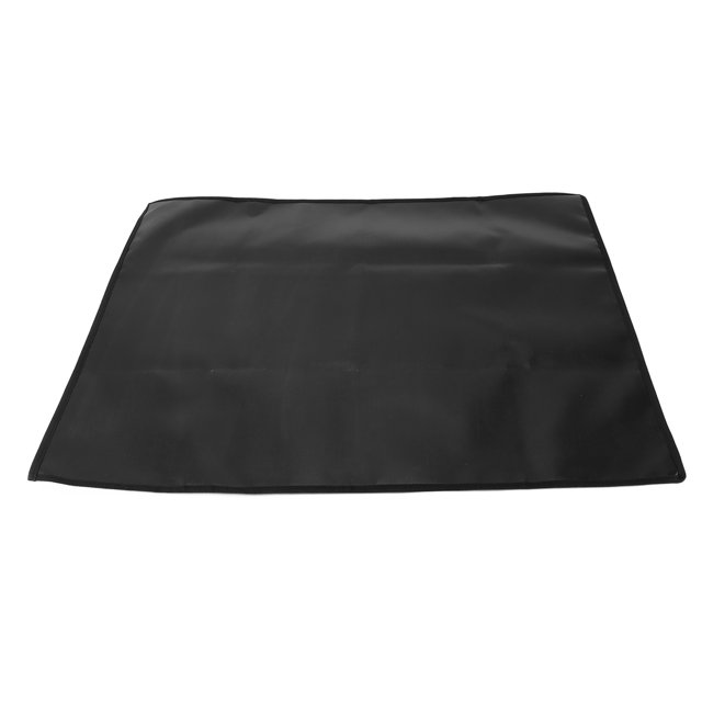 Estera Ignífuga de Doble Cara para Debajo de la Parrilla, Protector de Barbacoa Al Aire Libre, Estera de Silicona A Prueba de Aceite Con Forma Rectangular de 60x36