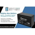 thumbnail image 6 of 12V 8Ah PK Electronics Blackout Buster B6U UPS Battery - 4 Pack, 6 of 10