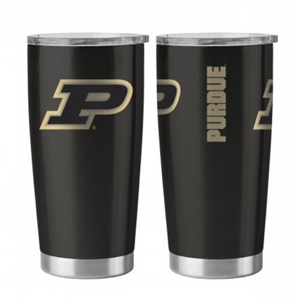 Purdue Boilermakers Travel Tumbler 20oz Ultra Black