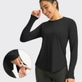 thumbnail image 5 of Ahdbta Women's Sun Shirts UPF 50+ Long Sleeve UV Protection Shirt Lightweight Quick Dry Athletic Workout Hiking Tops, 5 of 9