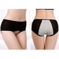 thumbnail image 3 of Calzoncillos para Período Menstrual Zulema Sanitarios a Prueba de Bragas Negro Ropa interior menstrual para mujeres, 3 of 6