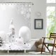 thumbnail image 5 of Christmas Shower Curtain Shower Curtain Proof Shower Curtain Bathroom Dry And Wet Separation Shading Warm Shower Curtain, 5 of 8