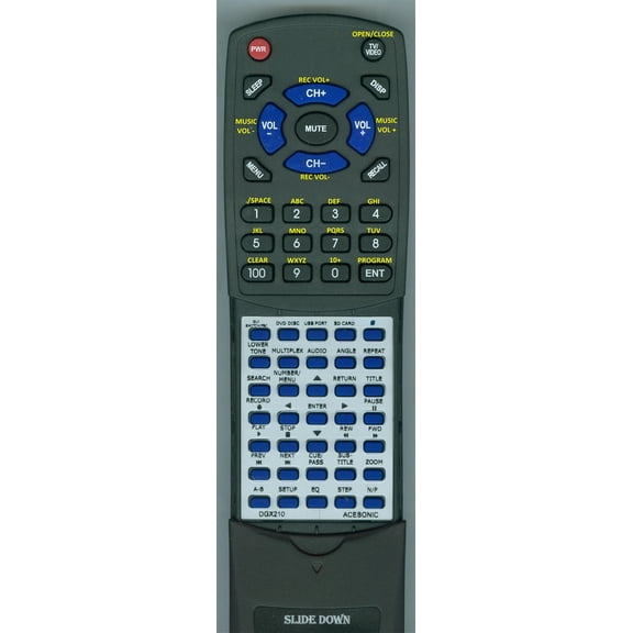 Replacement Remote for Acesonic DGX210