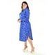 thumbnail image 5 of Vestido sublimado Roman Fashion Tallas Extras 4307 Azul rey 36, 5 of 6
