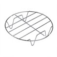 thumbnail image 4 of ESTINK Accessoires pour Friteuse à Air Chaud Pièces, Grille, Kit d'Accessoires Multifonction 6 en 1 Support Métallique Grille à Brochettes Baril à Gâteau, 4 of 8