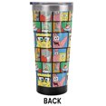 thumbnail image 2 of Spongebob Official Tile Pattern 20 oz Travel Tumbler, Stainless Steel, Vacuum Insulated with Leak Resistant Slide-Lock Lid, 2 of 6