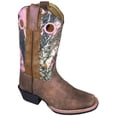 thumbnail image 1 of Bota de vaquero de cuero de camuflaje rosa y marrón de Mesa para niños - Talla EE. UU.: 12 Smoky Mountain Boots 3449C-12R, 1 of 1