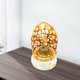 thumbnail image 4 of Quemador de incienso dorado, decoración de carbón, soporte para espirales de incienso, tapa de escritorio blanco con tapa, 4 of 9