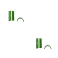 thumbnail image 2 of Greeniant Paquete de 2 adaptadores reductores de vástago de cuña de conversión de manillar de bicicleta espaciador de bicicleta de montaña de Verde 2piezas, 2 of 6