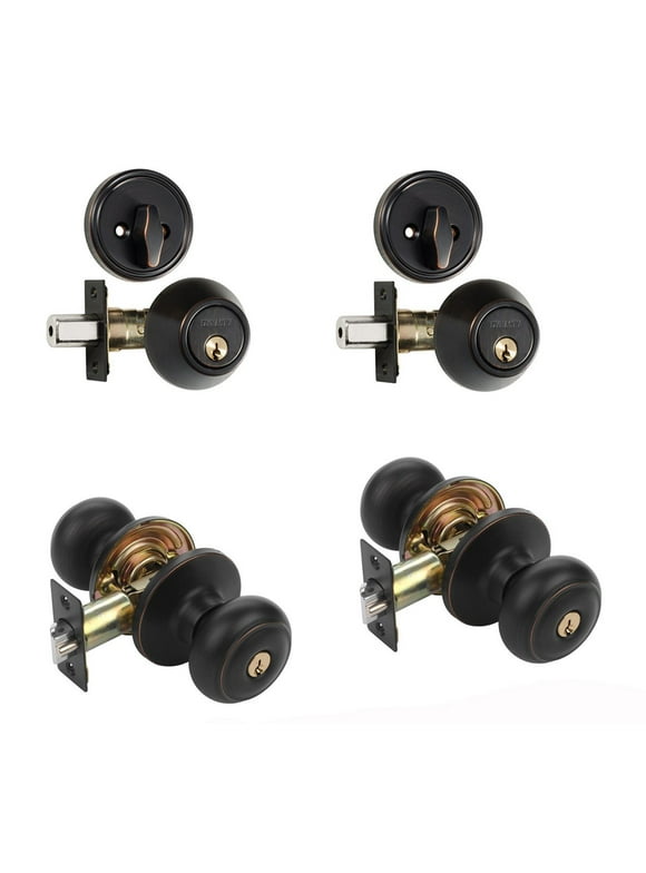 Door Lock Combo Packs in Door Hardware