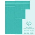 thumbnail image 4 of American Soft Linen Turkish 6 Piece Towel Set, 100% Cotton Premium Soft Bathroom Towels, Turquoise, 4 of 10
