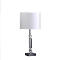 thumbnail image 1 of ORE International HBL2484 19.75 in. Elon Cut Crystal Column Modern Table Lamp, 1 of 1