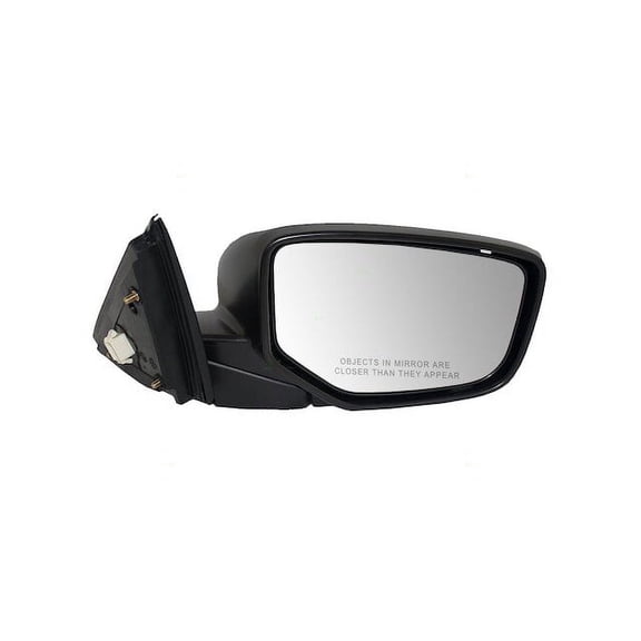 Right Passenger Side Power Mirror - Paint to Match - without Heated Glass - Compatible with 2008 - 2012 Honda Accord Coupe 2-Door 2009 2010 2011