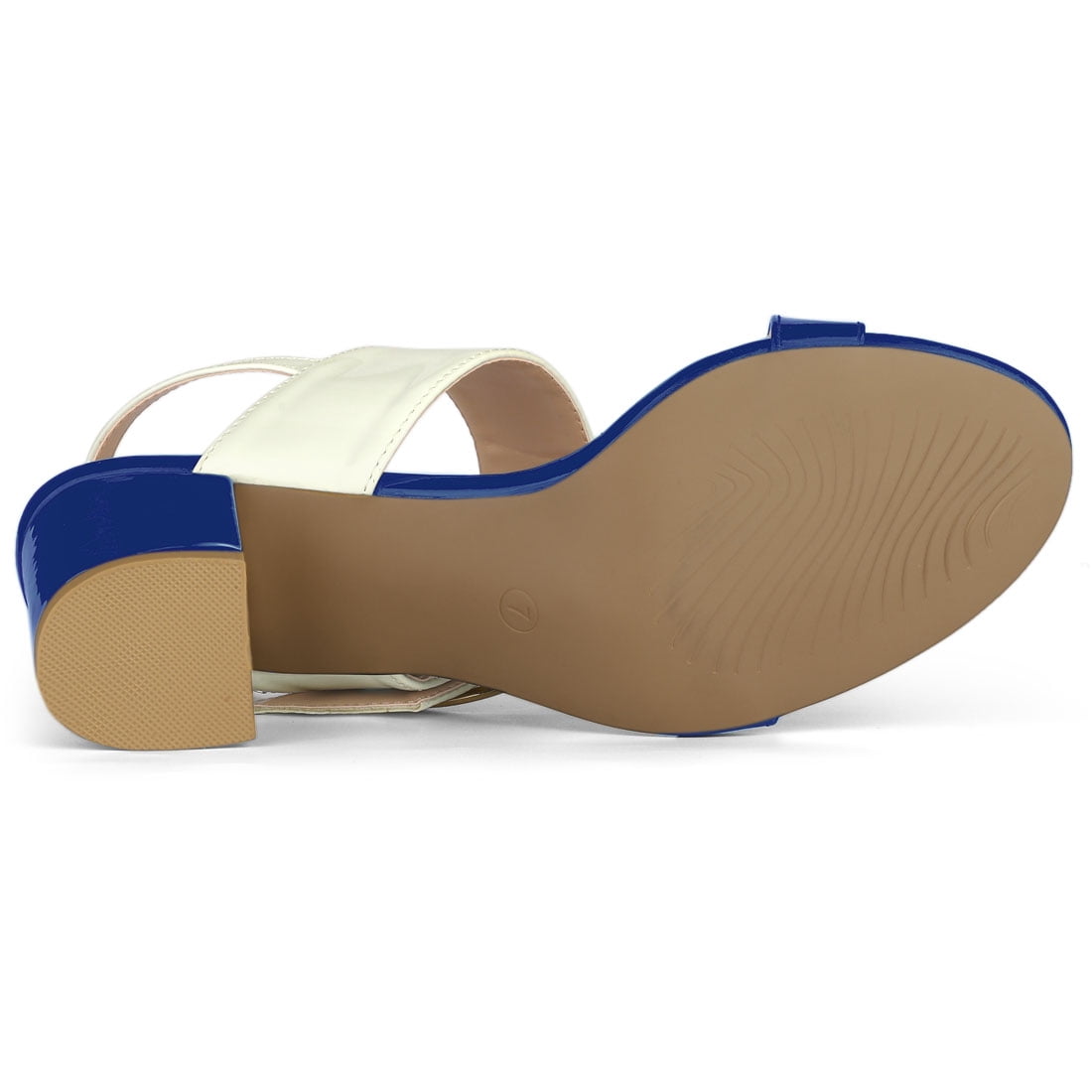 Unique Bargains Women's Slingback Block High Heel Sandals