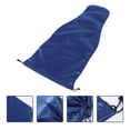 thumbnail image 3 of Miangastore Supple Musical Instrument Sleeve Blue Silk 1Set 26.4x11.8in, 3 of 8