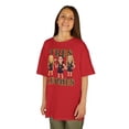 thumbnail image 2 of Clark Hull Cunningham Tres Leches Cute Head Basketball Cartoon Kids Heavy Cotton Tee-KWBCC22083B-Red-XL, 2 of 3