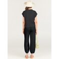 thumbnail image 4 of Chaleco corto Outfit ANRABESS para mujer, talla XL, color negro, 4 of 8