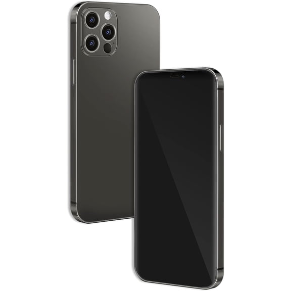 Virtual advanced display model phone, metal fake phone display model, do not work upgrade metal frame phone model(12 Pro Max )
