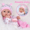 thumbnail image 4 of Muñeca Reborn Aori realista para niña realista de 45 cm con ropa, 4 of 8