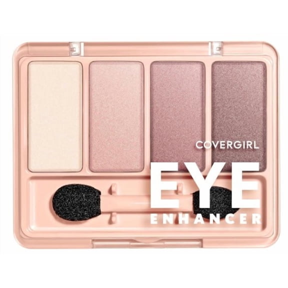 CoverGirl Eye Enhancers 4-Kit Eye Shadow, 235-Pure Romance (Pack of 2)