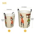 thumbnail image 5 of Balery,Laundry Hamper With Handles Laundry Basket African Women Round Laundry Baskets Circular Hamper For Bathroom Organizer Basket Lightweight Storage Baskets For Bathroom, 5 of 8