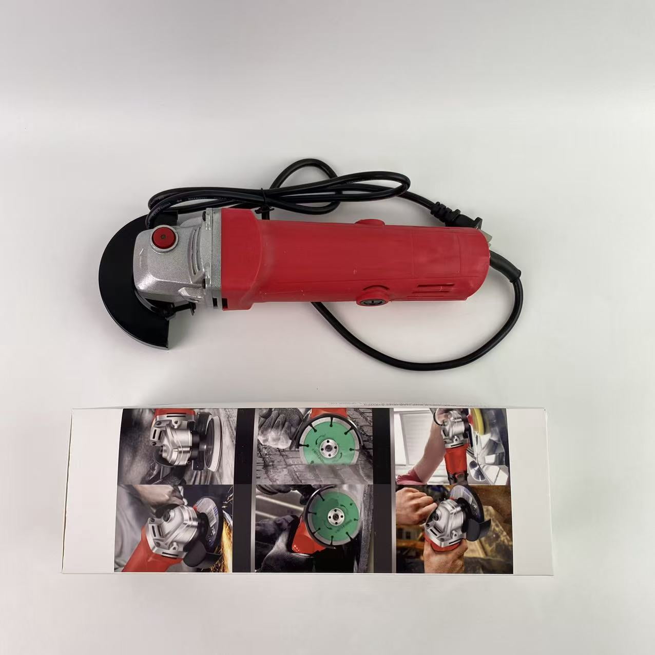 Snod Grinding and polishing machines,Variable-Speed Angle Grinder with Paddle Switch, Black