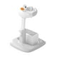 thumbnail image 2 of Baño de pie para bebé, soporte de baño para bebé, uso suave en el fregadero, bañera, estante de baño antideslizante, soporte de ducha para bebé, Gris, 2 of 8