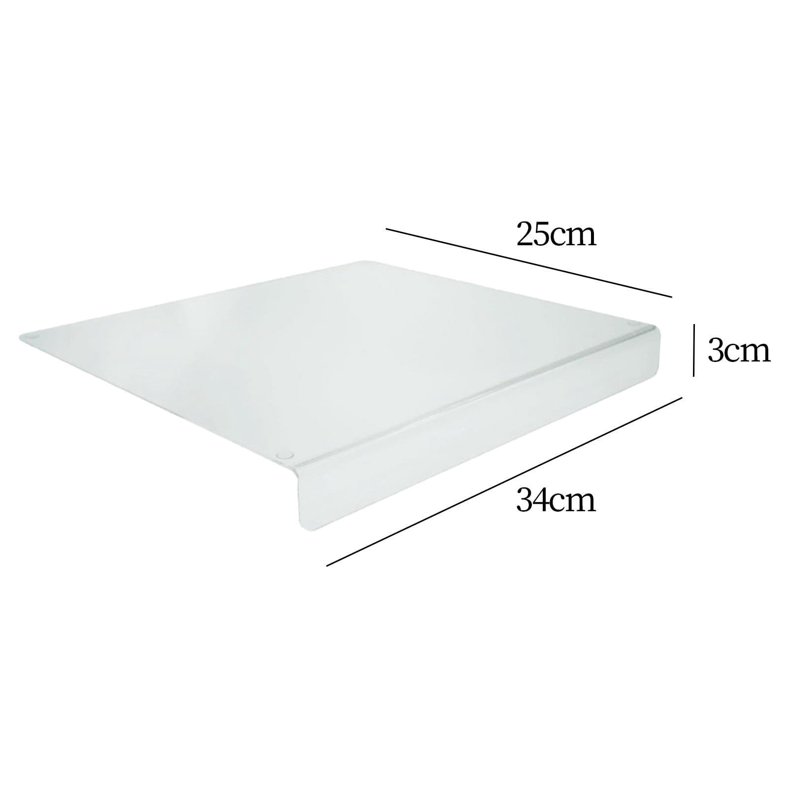 Fiocias Acrylic Cutting Board Kitchen Accessory Rolling Mat Non Slip Cutting Bread Board