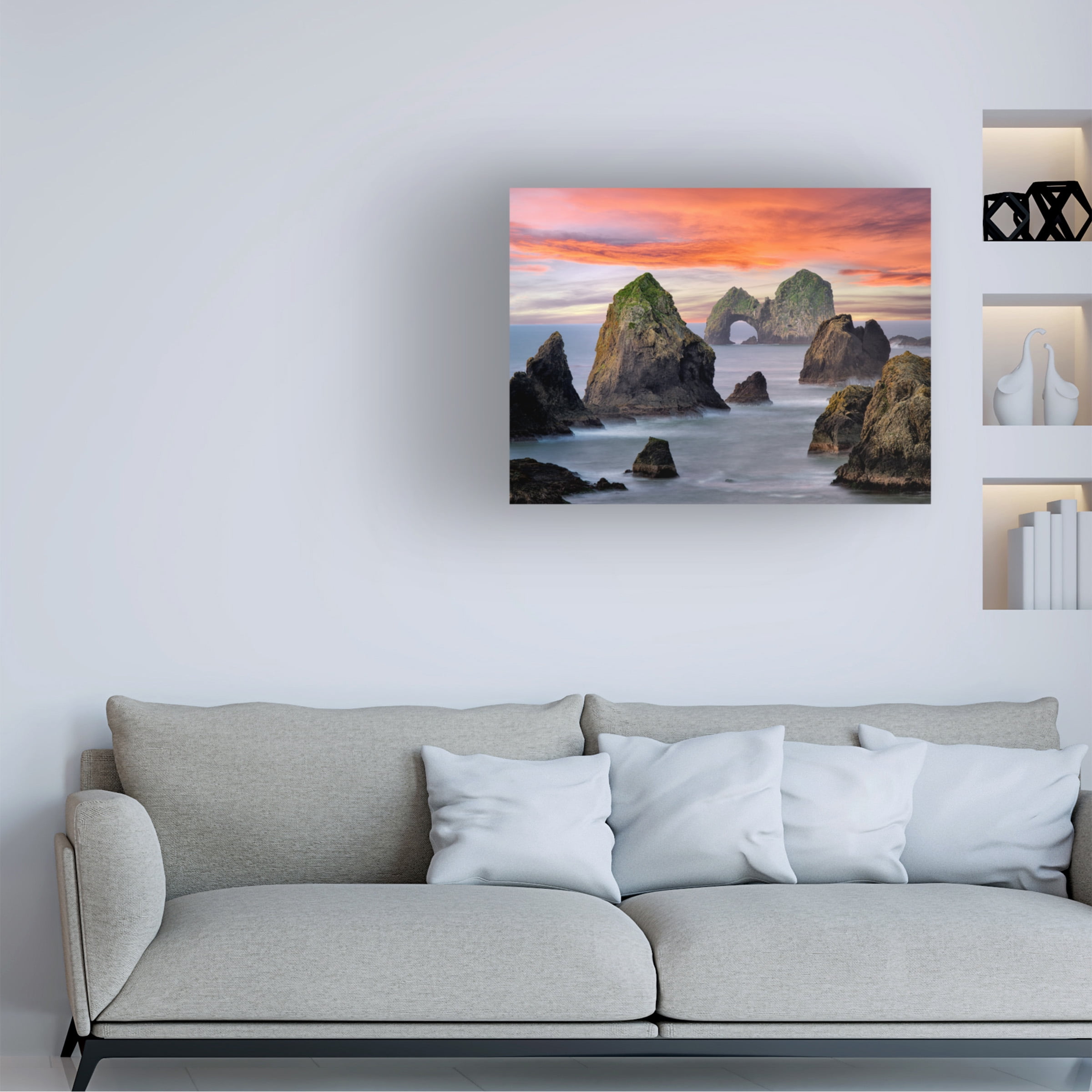 Dennis Frates 'Mack Arch' Canvas Art