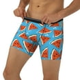 thumbnail image 3 of Easygdp Cartoon Watermelon Men's Boxer Briefs Men’s Underwear Boxer Briefs for Men, 3 of 7