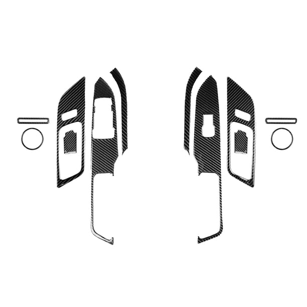 Cubiertas de Panel de Fibra de Carbono perfecl 12 piezas para 2015-2017