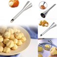 thumbnail image 4 of 2pcs Cream Icing Piping Nozzle Tip Stainless Steel,long Puff Nozzle Tip Decorating Tool, 4 of 5