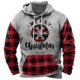 thumbnail image 3 of Sudadera con capucha navideña para hombre, Sudadera con capucha Vintage para hombre, Tops informales de manga larga para otoño e invierno, jersey de gran tamaño para uso diario, 3 of 4