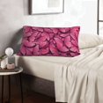 thumbnail image 6 of Lsque Pink Butterfly Pattern Pillow Case – Soft & Cozy Throw Pillow Cover, Hypoallergenic Cushion Case for Sleeping Women with Envelope Closure-20"x30", 6 of 6