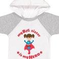 thumbnail image 4 of Inktastic My Big Sister is My Hero Boys or Girls Baby Bodysuit, 4 of 5