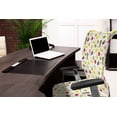 thumbnail image 3 of Ambesonne Fruits Office Chair Cover Stretchable High Back, Summer Fresh Eating, Purple Yellow Ruby, 3 of 6