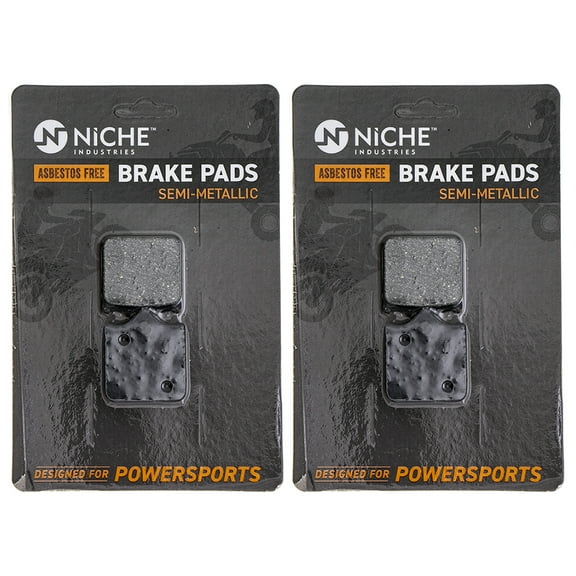 Niche Front Brake Pad for Triumph Speed Triple Semi-Metallic Motorcycle 2 Pack 519-KPA2433D