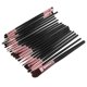 thumbnail image 3 of High-Class Eyebrow Makeup Brush Set 20Pcs Professional Cosmetic Tools Designed For Women Featuring Long Handles And Assorted Colors, 3 of 3