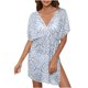 thumbnail image 1 of Mujeres Playa Humo, Nuevo Largo Suelto Abierto sin Espalda Cubierta para el Uso Casual Y de Vacaciones, Vestido Ligero de Túnica Estirable, 1 of 4