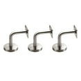 thumbnail image 1 of FRCOLOR Support de Main Courante 3 Pcs Support Mural en Acier Inoxydable Solide Professionnel, 3.94"X2.36"X1.97 Pouces, 1 of 4